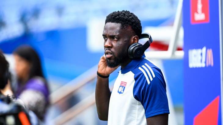 Mangala avec l'Olympique Lyonnais