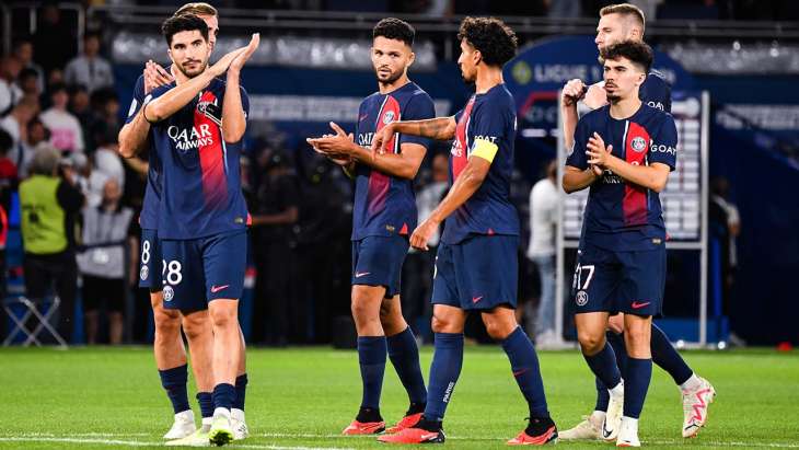 marquinhos psg lorient groupe