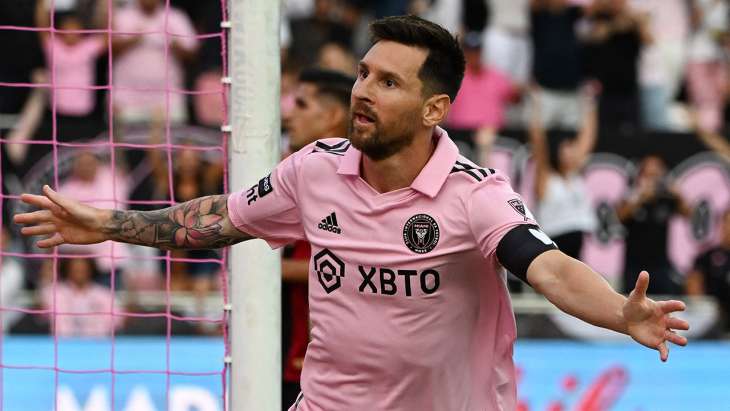 messi inter miami atlanta celebration