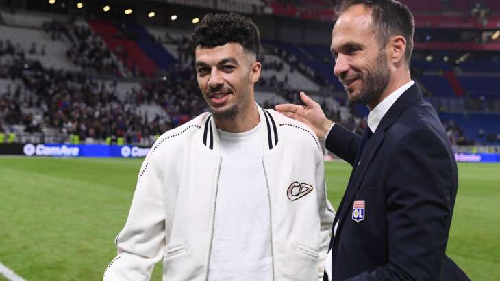 Georges Mikautadze, joueur de Lyon, lors du match de Ligue 1 McDonald's entre Lyon et Marseille.