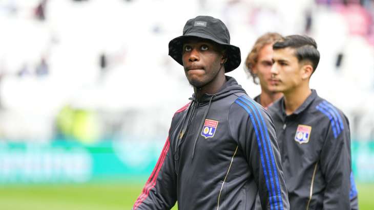 Moussa NIAKHATÉ de l'Olympique Lyonnais lors du match de Ligue 1 McDonald's