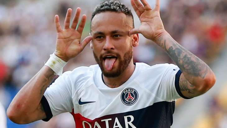 neymar psg jeonbuk celebration