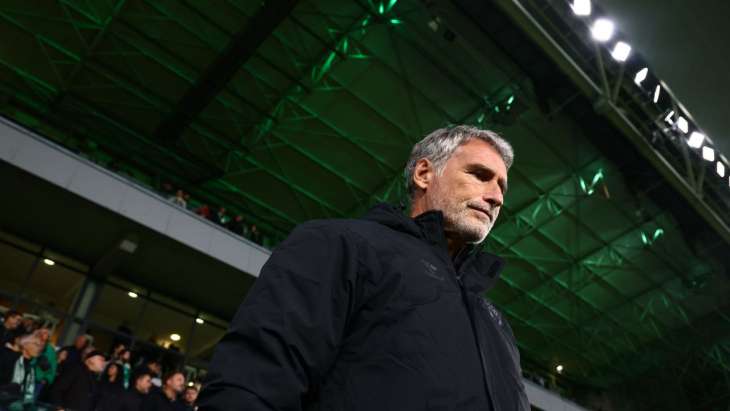 Olivier Dall'Oglio concentré à Geoffroy-Guichard