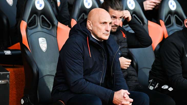 Olivier Pantaloni sur le banc de Lorient