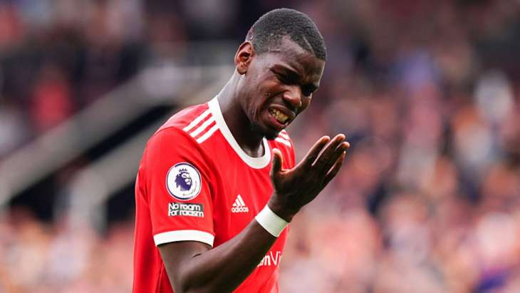 Paul Pogba avec Manchester United