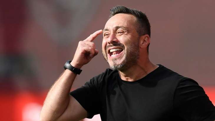 Roberto De Zerbi, l'entraineur de l'OM