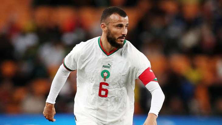 romain saiss maroc 2023