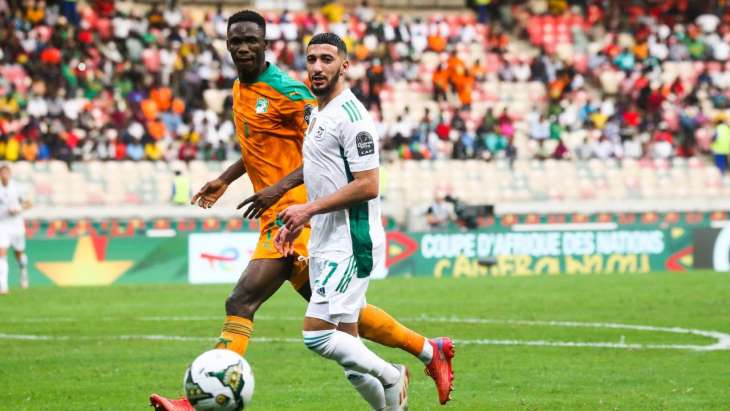 Said Benrahma sous les couleurs de l'Algérie