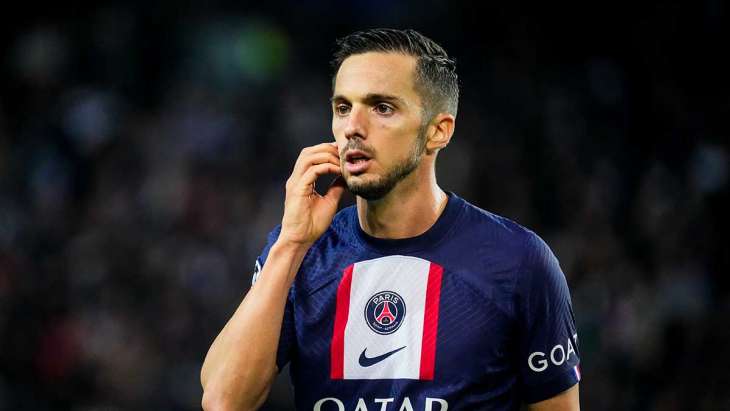 Sarabia lors de PSG-Benfica
