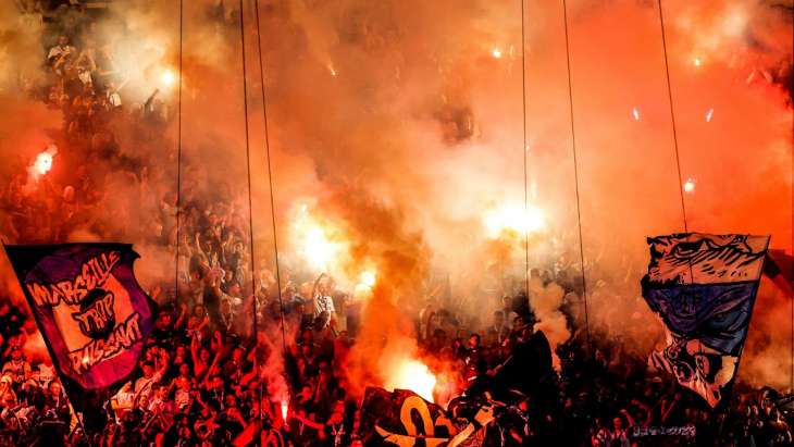 Supporters de l'Olympique de Marseille