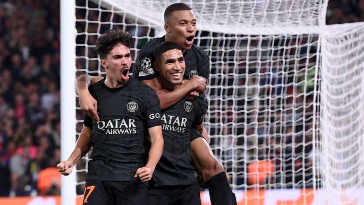 vitinha hakimi mbappe psg dortmund