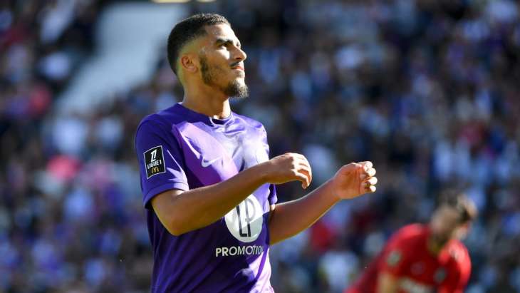 Zakaria Aboukhlal frustré après son occasion manquée